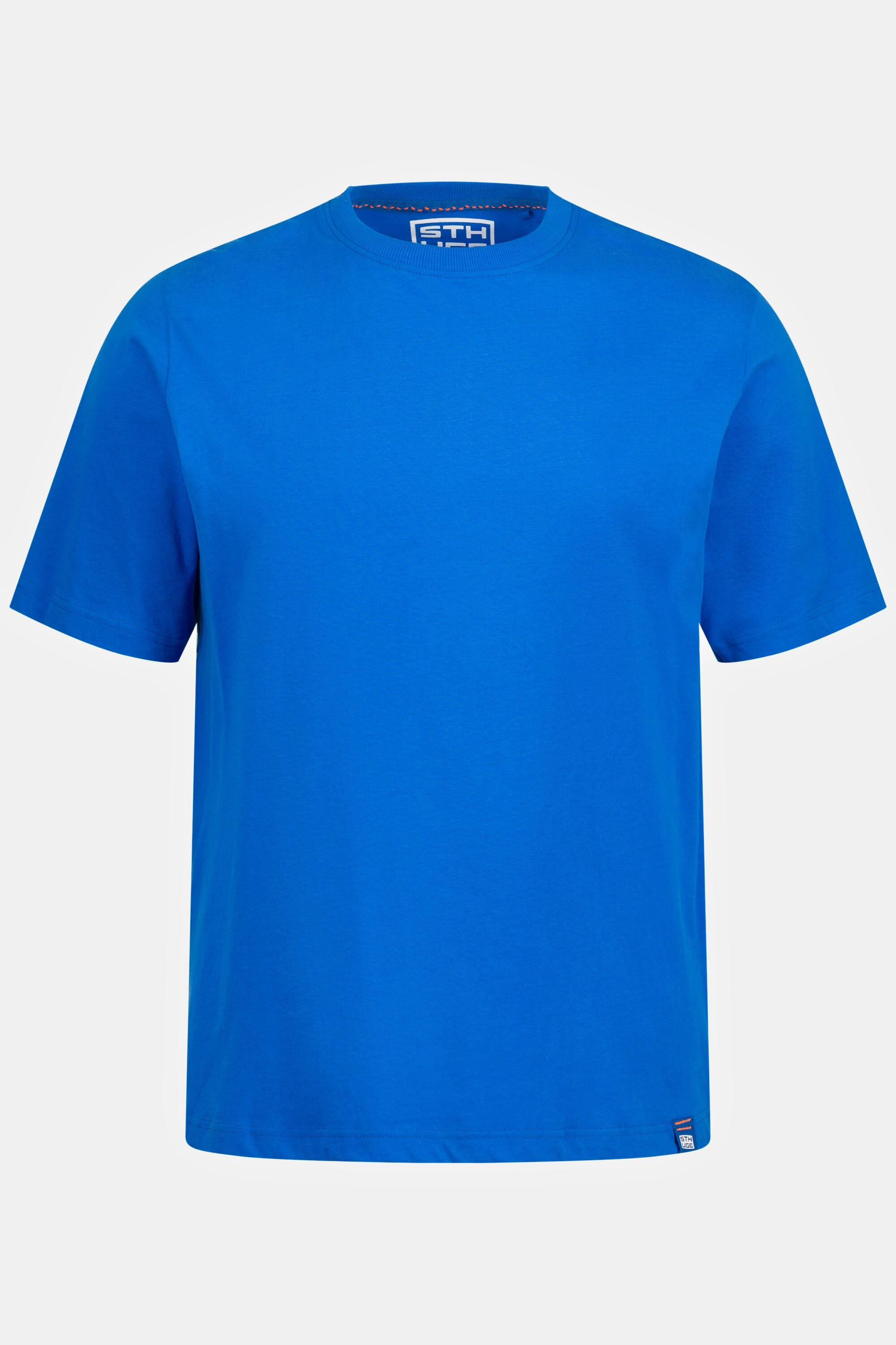 Sthuge  T-shirt STHUGE con mezze maniche e stampa sul retro blu forte 