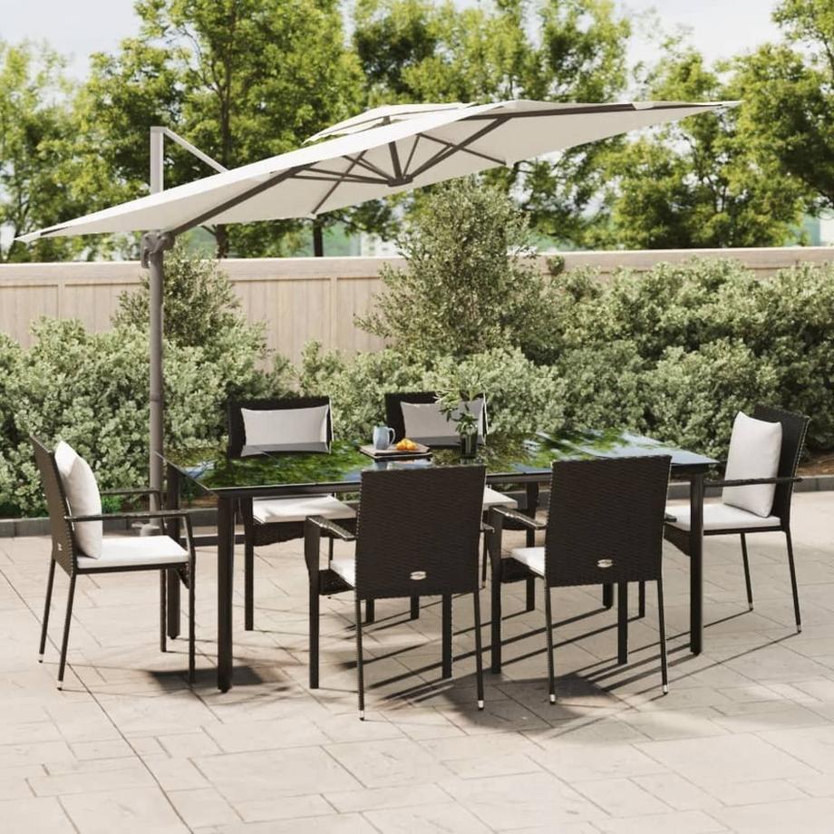 VidaXL Garten essgruppe poly-rattan  