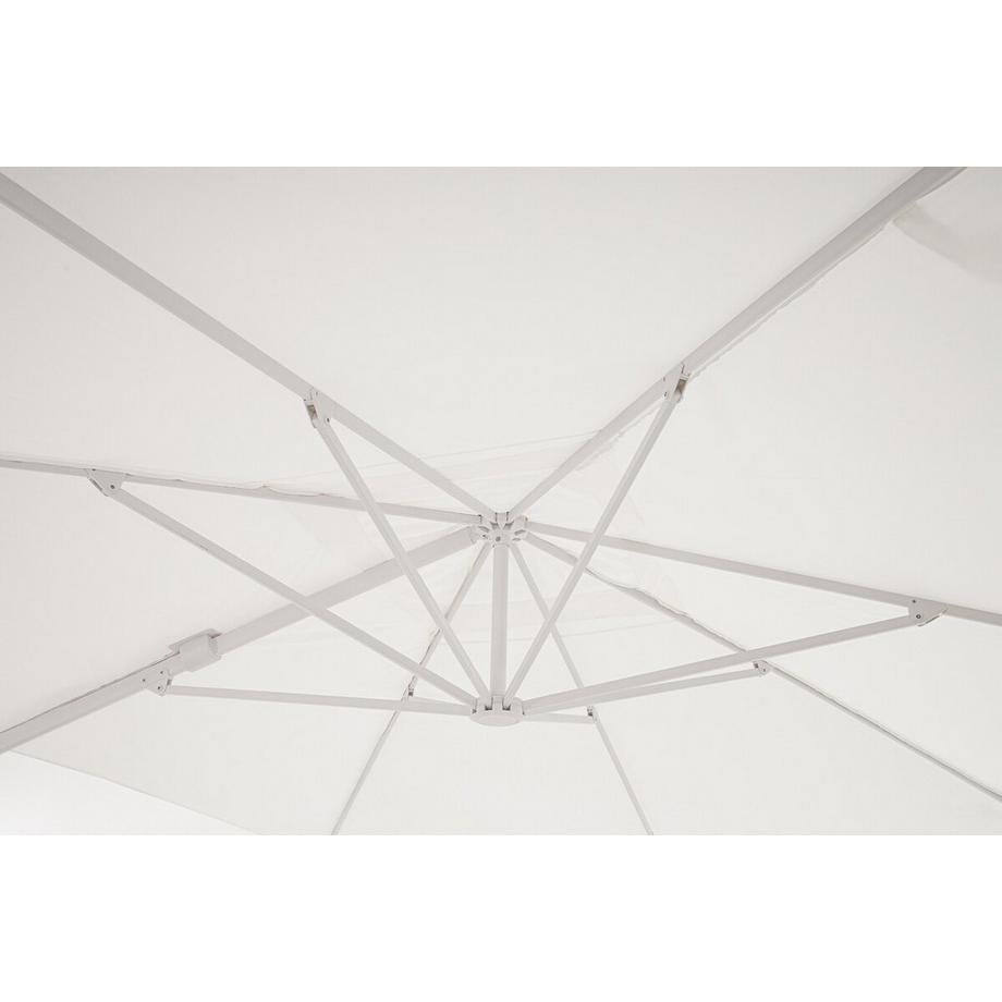mutoni Ombrellone a sbalzo Arm Vega bianco 300x400  