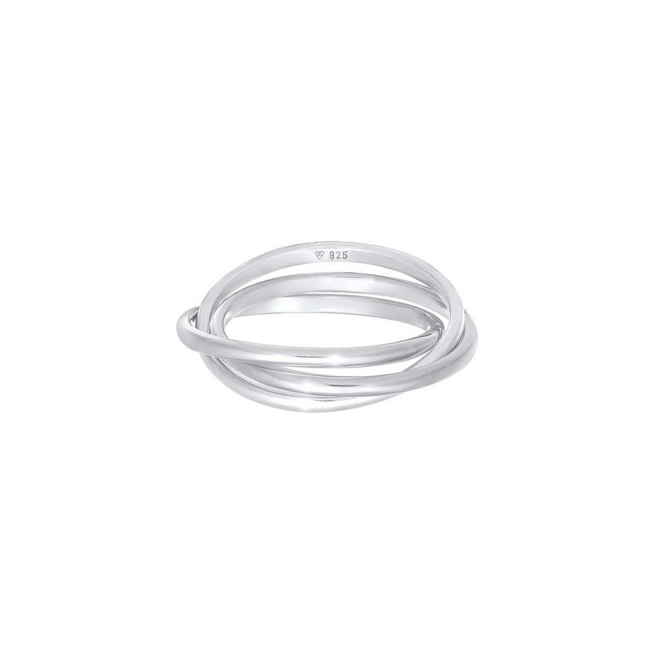 Elli  Bague Bague Enveloppante Pour Femmes Trini Look Basic Minimal Trend 
