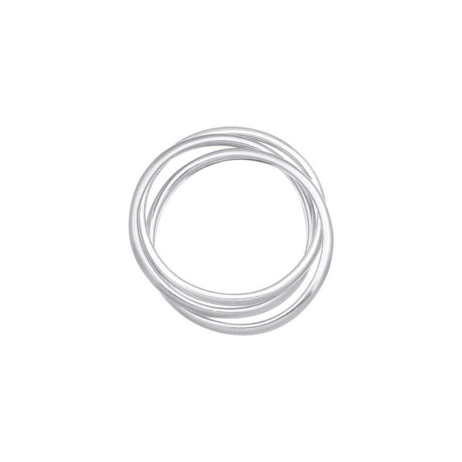 Elli  Bague Bague Enveloppante Pour Femmes Trini Look Basic Minimal Trend 