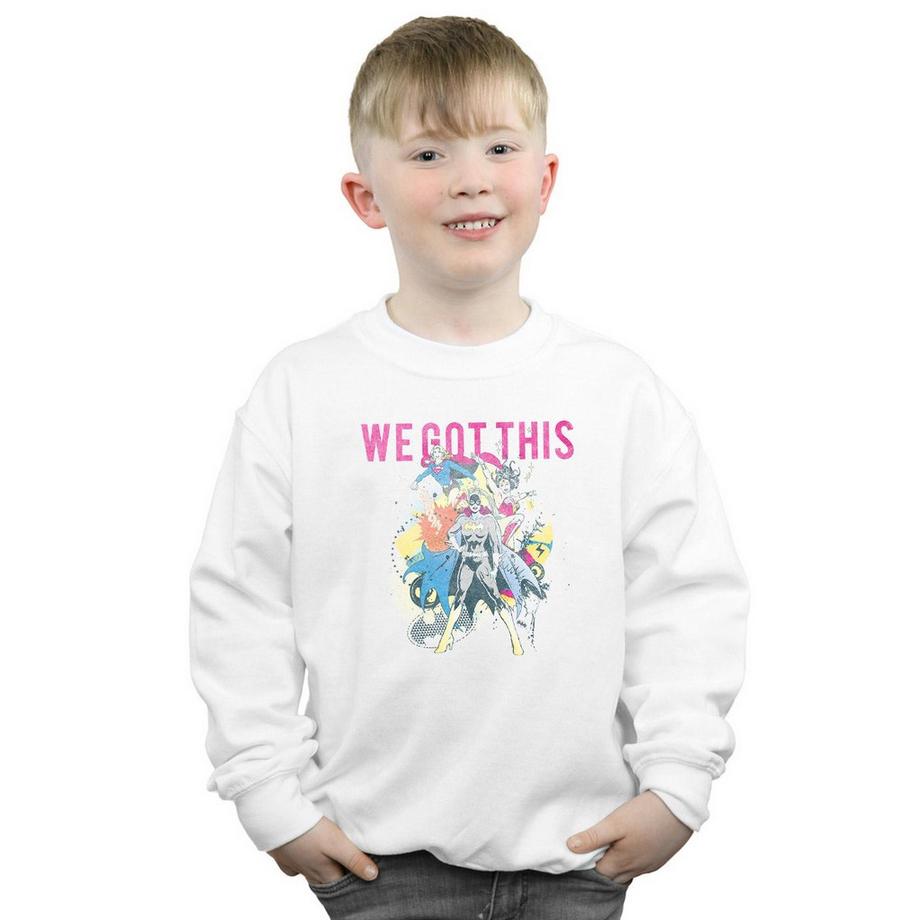 DC COMICS  Sweat JUSTICE LEAGUE WE GOT THIS 