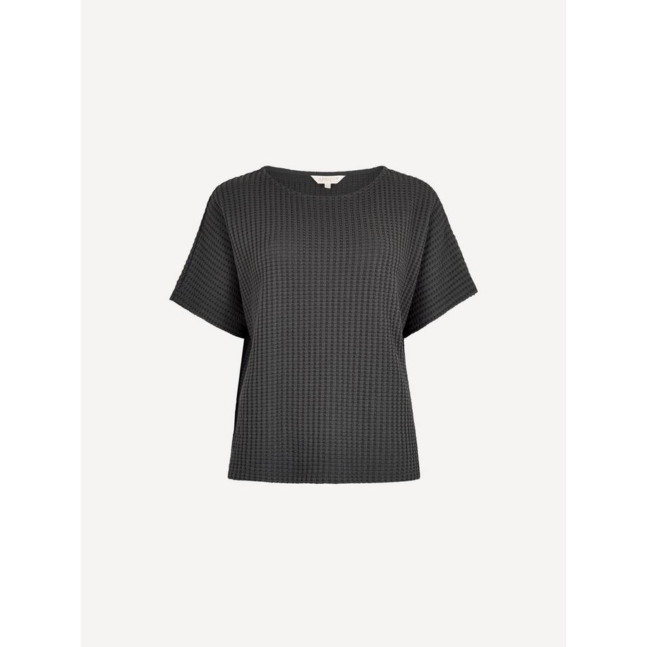 APRICOT T-shirt Oversize en Tricot Gaufre  