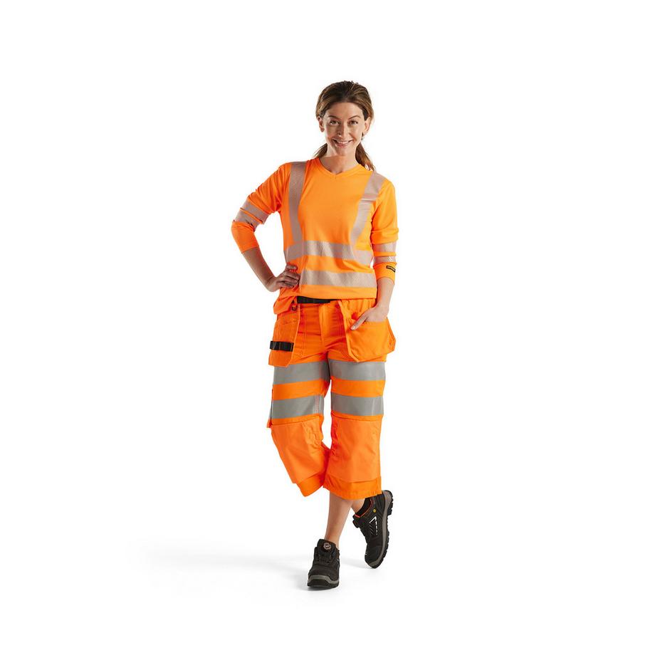 Blaklader Langarm High Visibility Anti-Geruch Anti-UV Shirt  