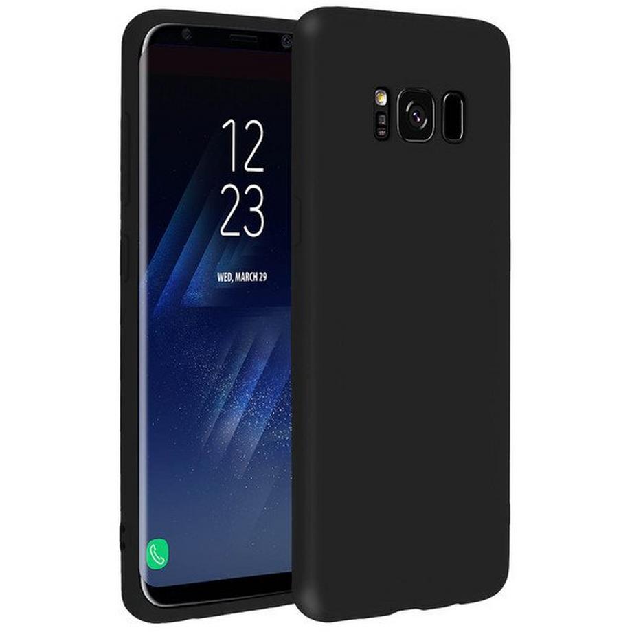 Coque Soft Touch Noir Galaxy S8