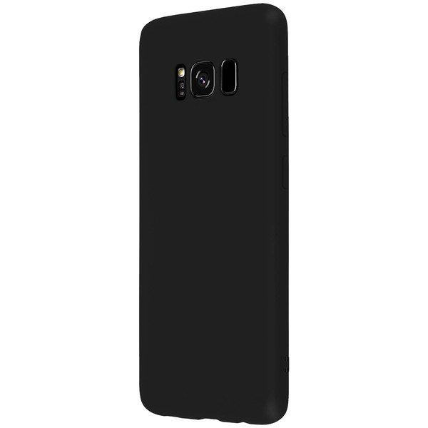 Avizar  Coque Soft Touch Noir Galaxy S8 
