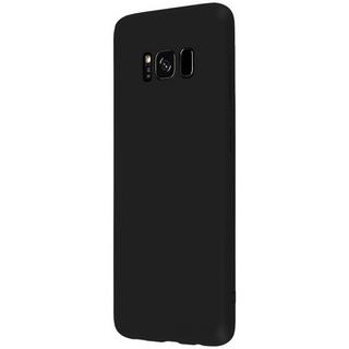 Avizar  Coque Soft Touch Noir Galaxy S8 