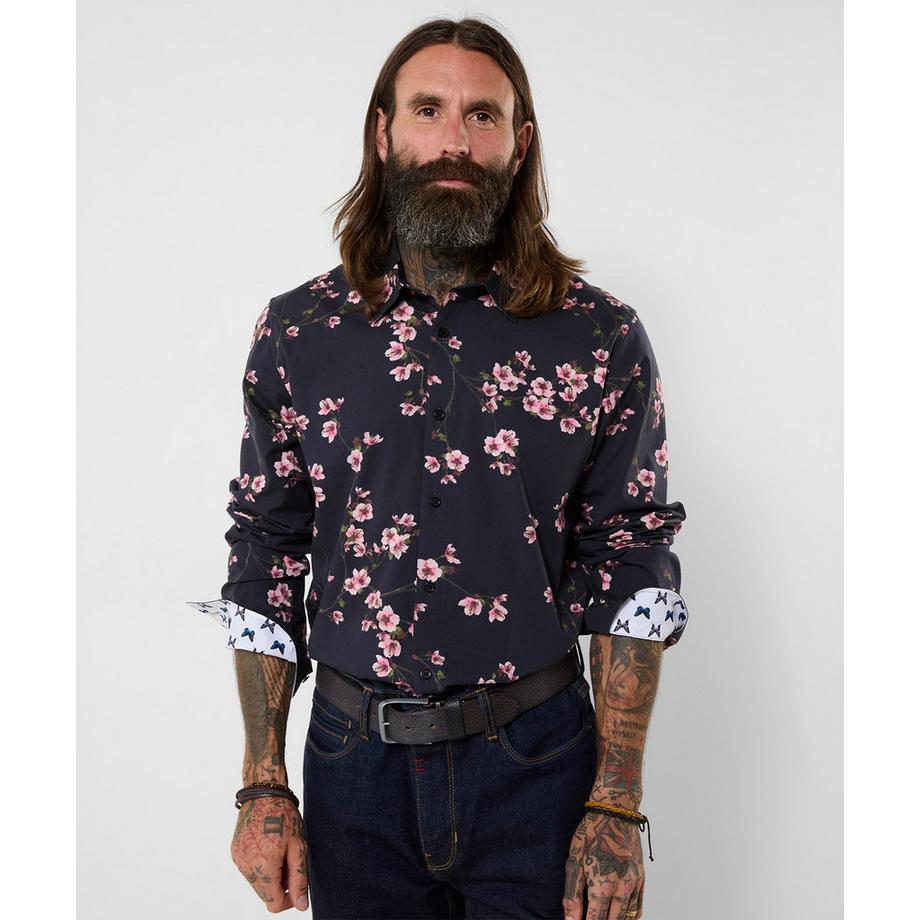 Chemise Imprimé Fleurs Orientales