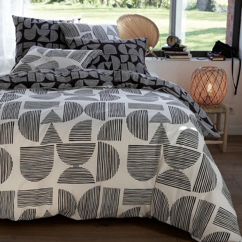 La Redoute Intérieurs Drap-housse Assane Rayé  