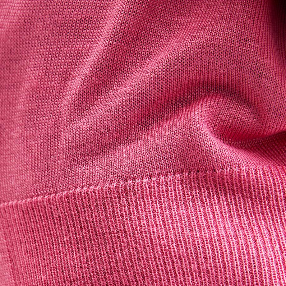 La Redoute Collections Pullover mit Rundhalsausschnitt aus Feinstrick  