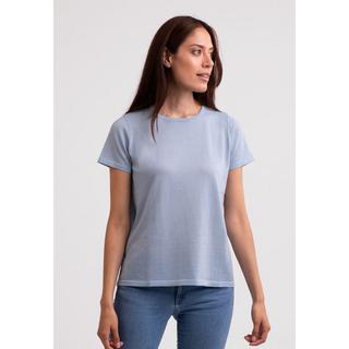 CASH-MERE.CH T-Shirt Manches Courtes Col Rond  