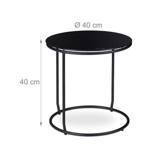 B2X Table d'appoint avec tabouret intégré  