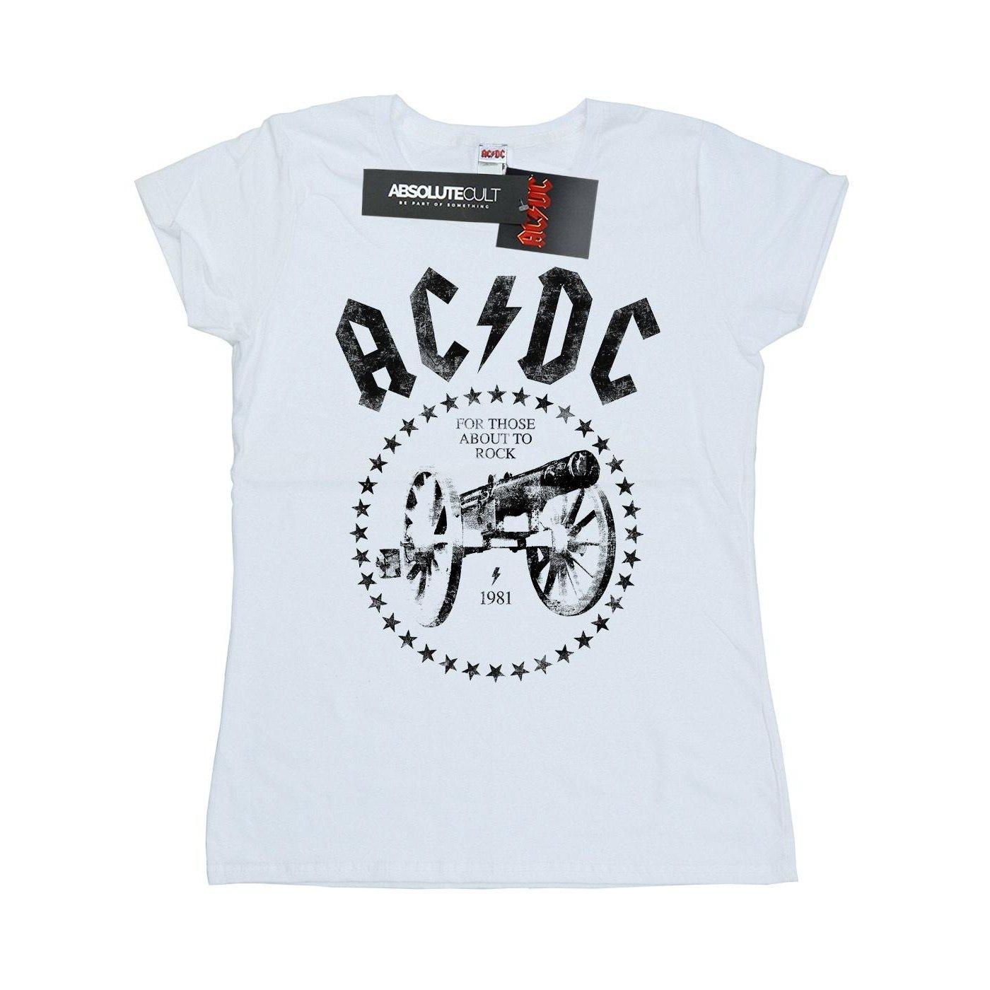 AC/DC  ACDC We Salute You Cannon TShirt 