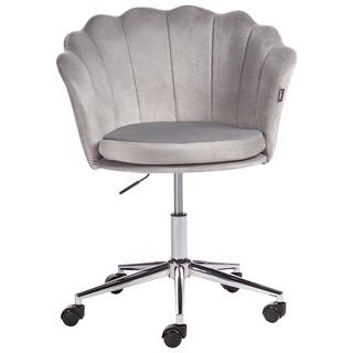 Beliani Chaise de bureau en Velours Glamour MONTICELLO  