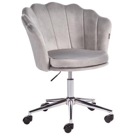 Beliani Chaise de bureau en Velours Glamour MONTICELLO  
