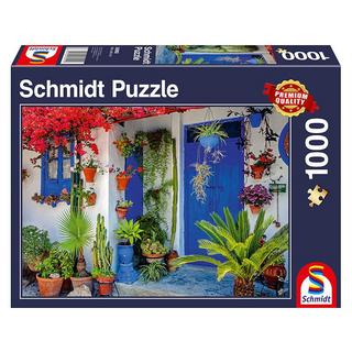 Schmidt  Puzzle Mediterrane Haustür (1000Teile) 