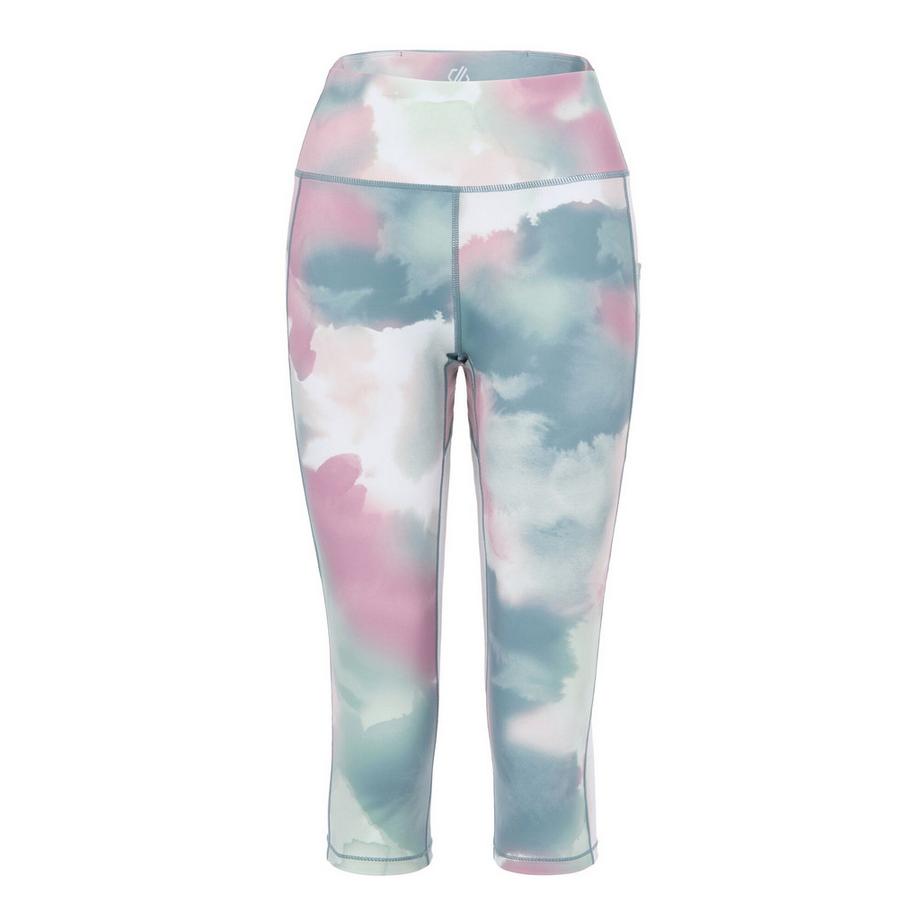 Legging ¾ À Taille Élastiquée Motiftyle Marbré Influential