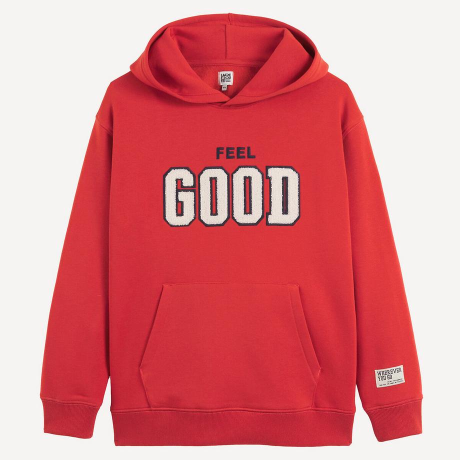 La Redoute Collections  Bedrucktes Kapuzensweatshirt 