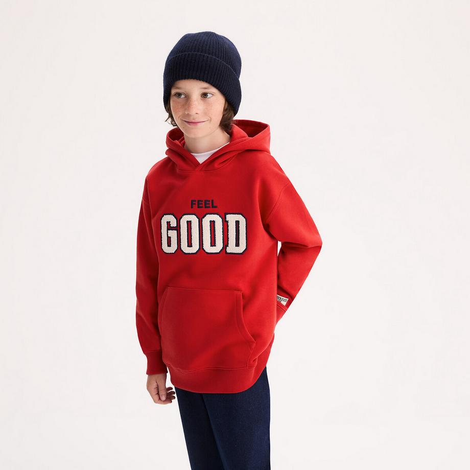 Sweat à capuche imprimé