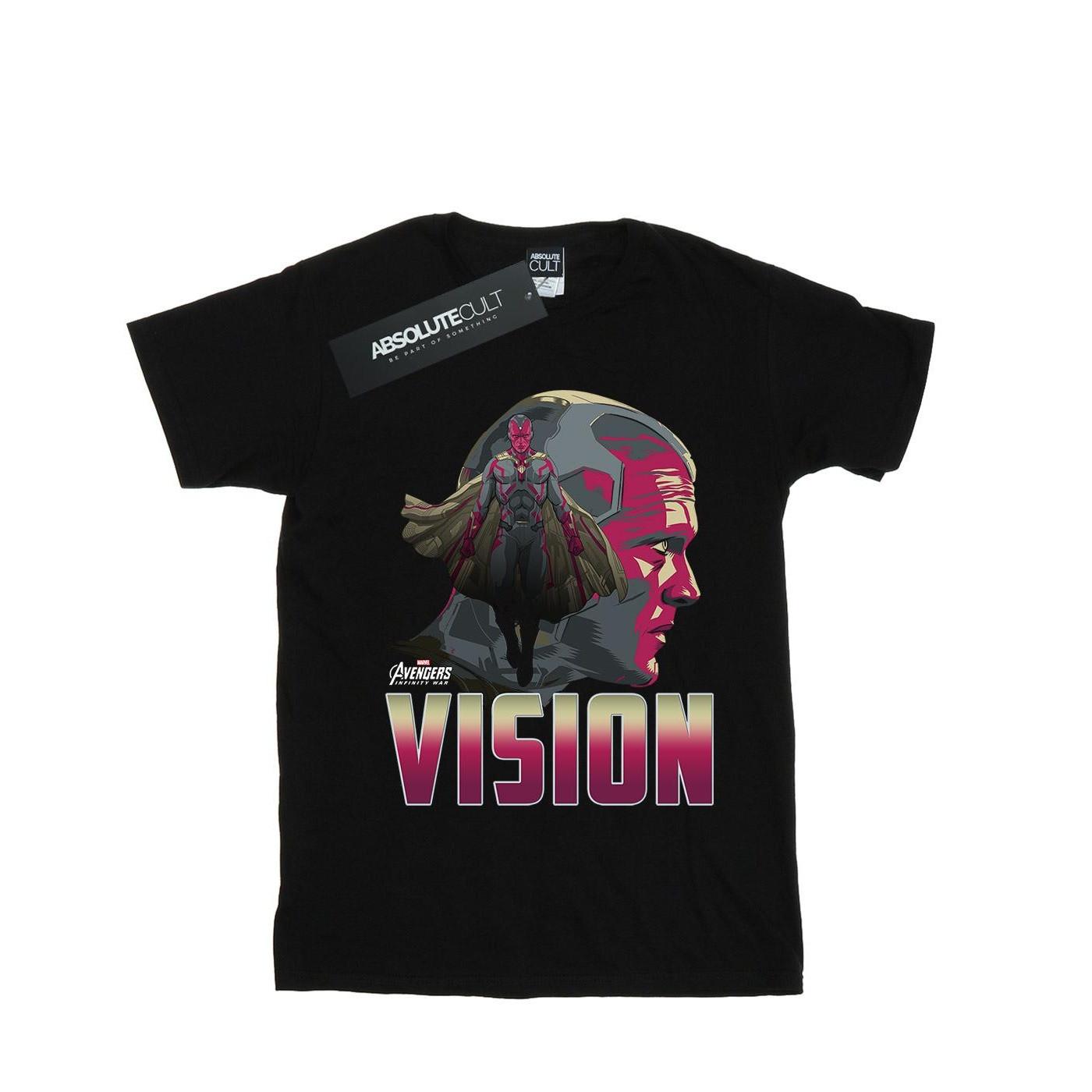 MARVEL  Tshirt AVENGERS INFINITY WAR VISION CHARACTER 