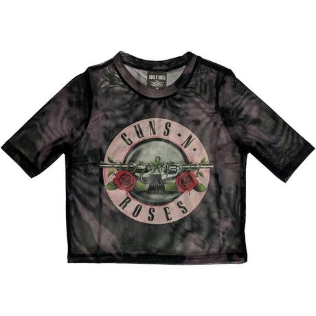Guns N Roses Guns N' Roses Mesh Crop Top  