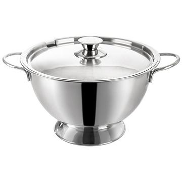 Stainless Steel Soup Bowl with Lid - Elegant and Practical for Serving