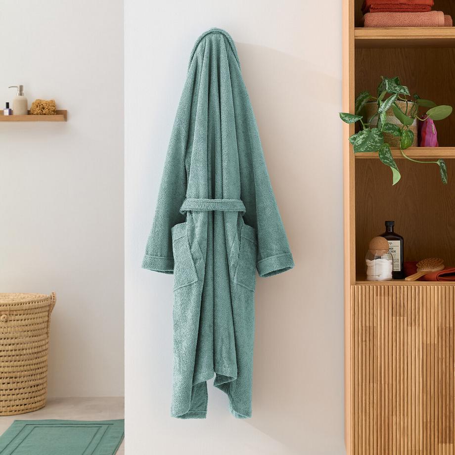 La Redoute Intérieurs Frottee Bademantel Schalkragen 450gm²  