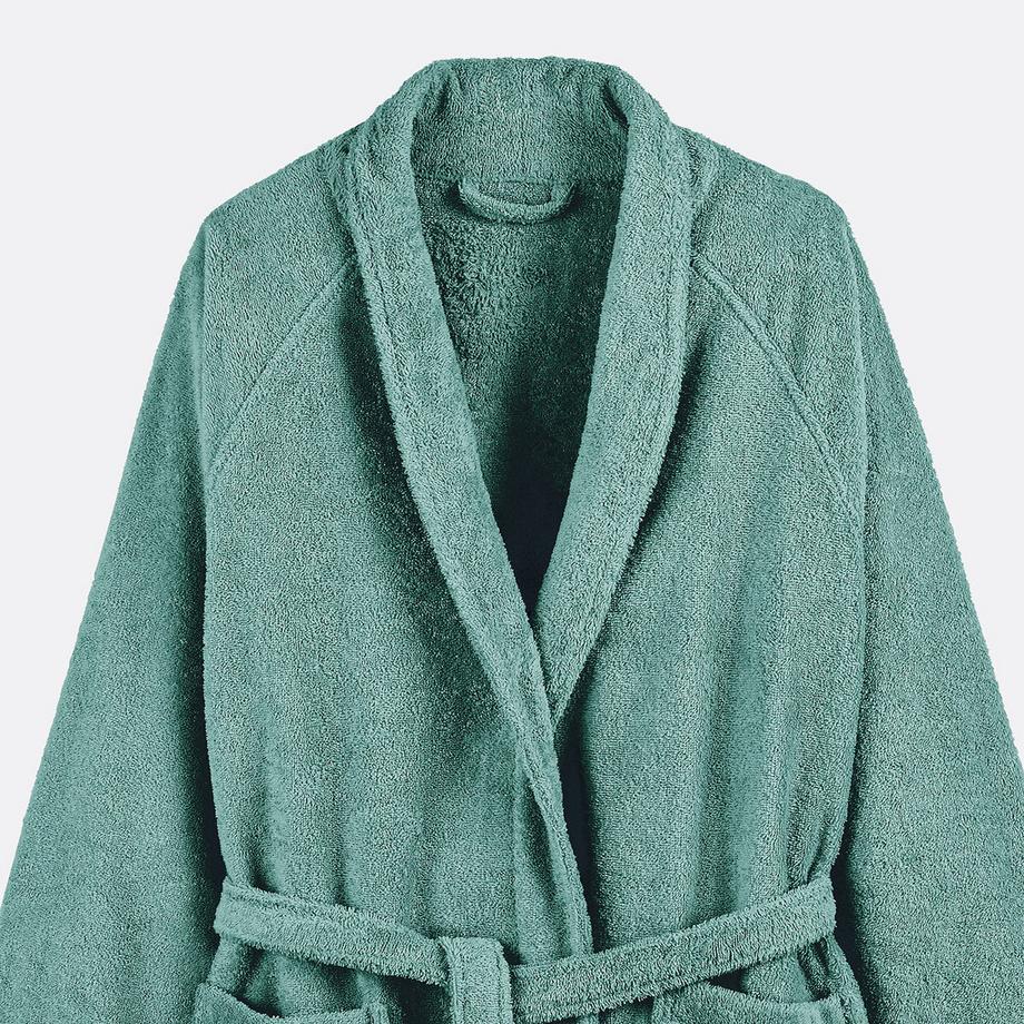 La Redoute Intérieurs Frottee Bademantel Schalkragen 450gm²  