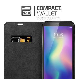 Cadorabo  Housse compatible avec ZTE Blade A5 2019 - Coque de protection avec fermeture magnétique, fonction de support et compartiment pour carte 