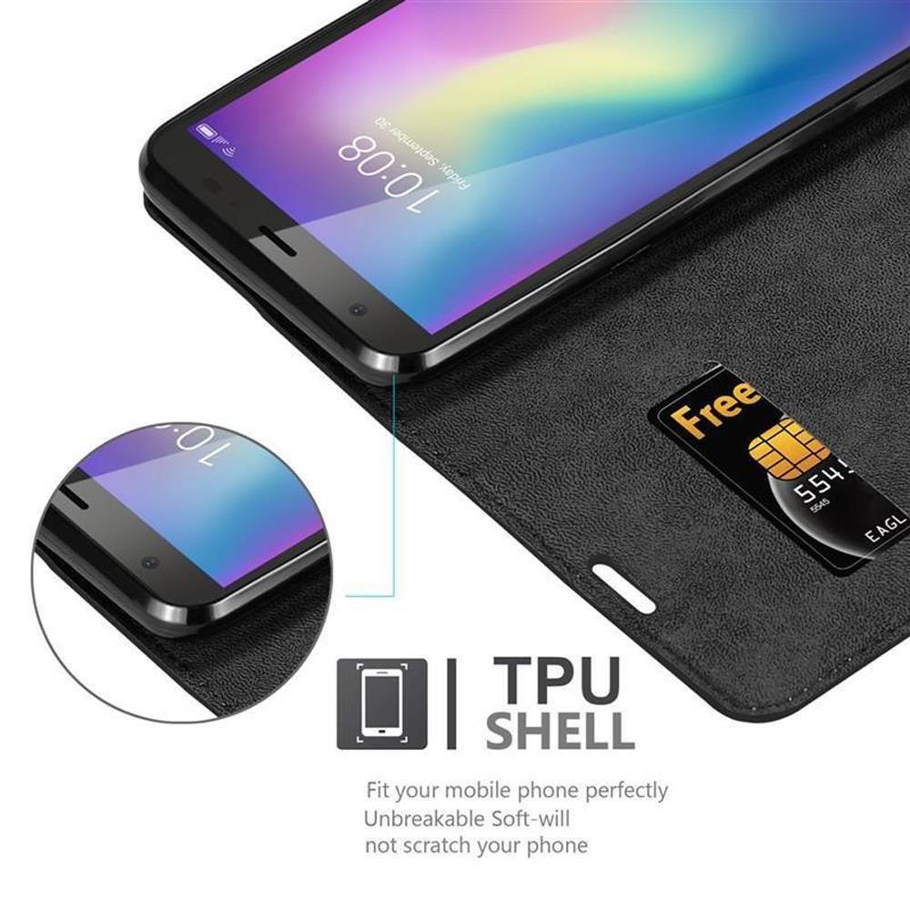 Cadorabo  Housse compatible avec ZTE Blade A5 2019 - Coque de protection avec fermeture magnétique, fonction de support et compartiment pour carte 