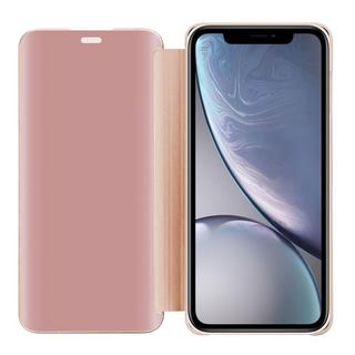 Cadorabo  Housse compatible avec Apple iPhone XR - Clear View étui de protection miroir avec fonction de support Protection à 360 degrés 