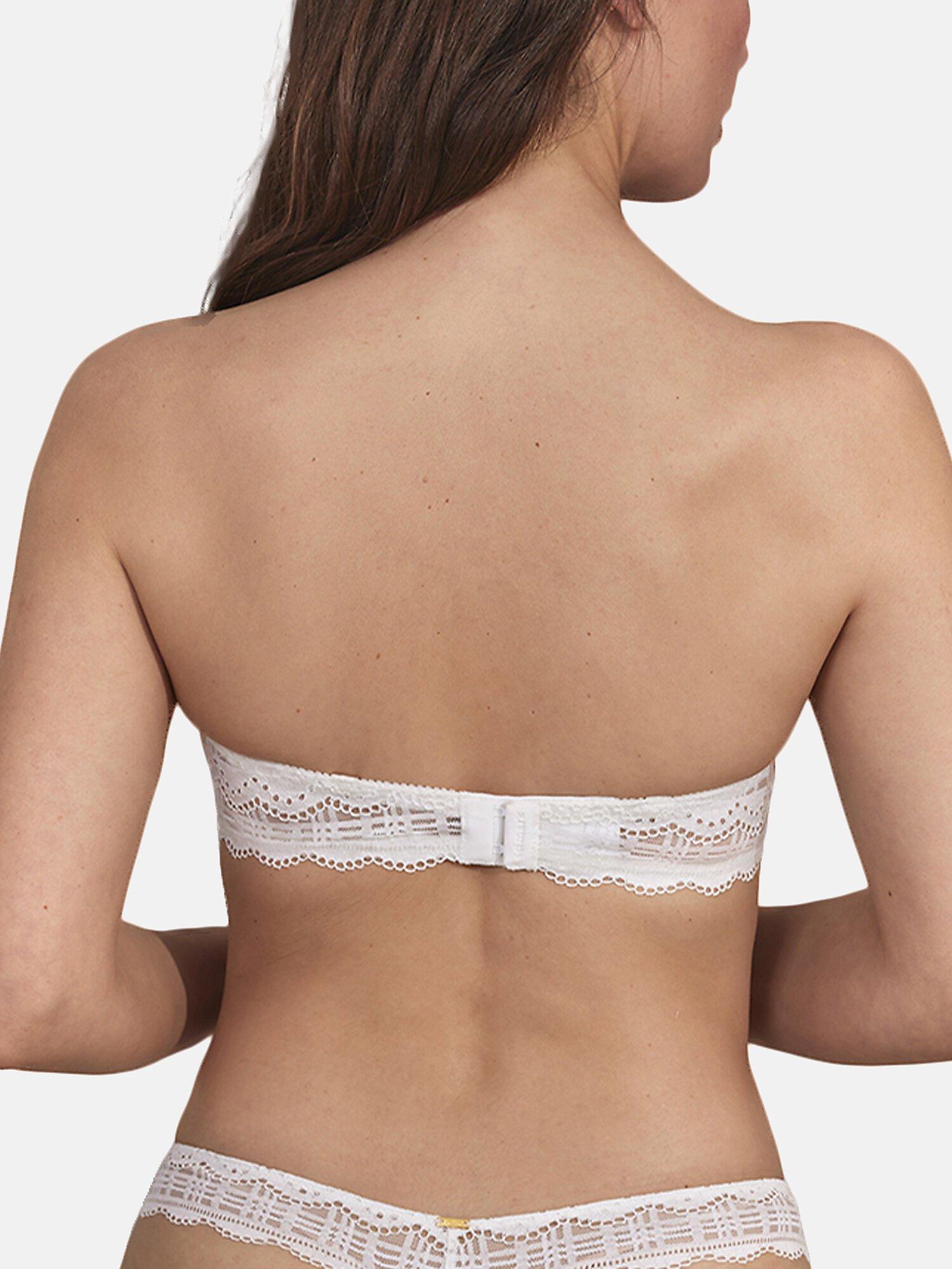 Selmark  Soutien-gorge bandeau armaturé préformé Alicia Mariage 