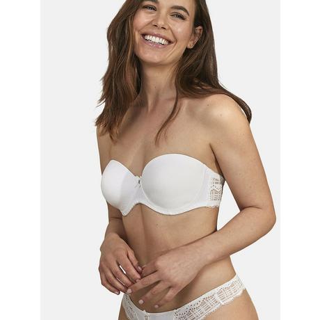 Selmark  Soutien-gorge bandeau armaturé préformé Alicia Mariage 