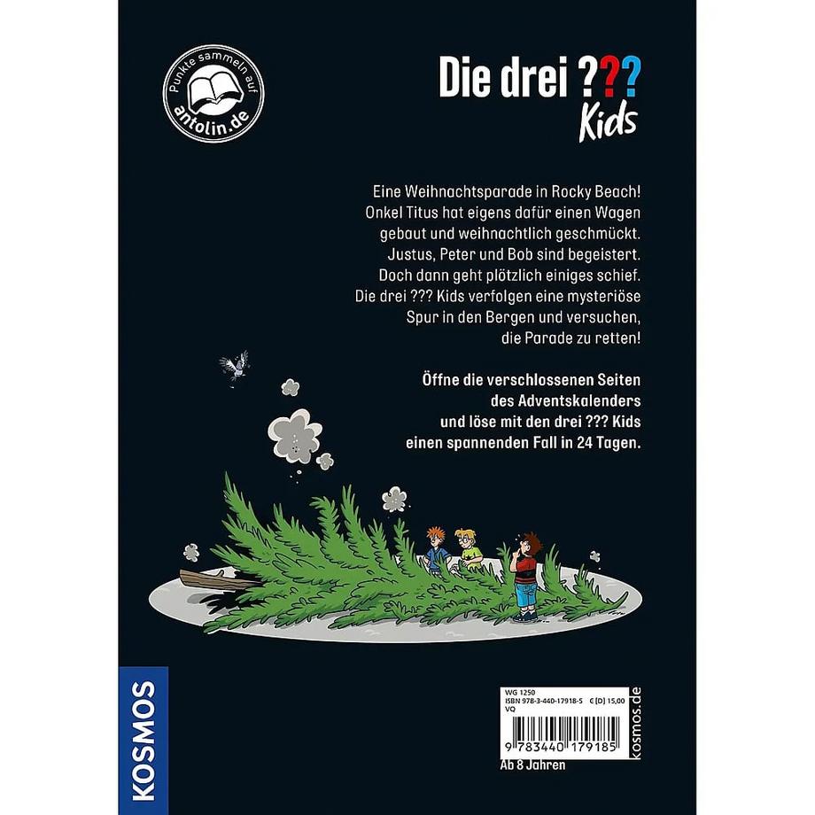 Die drei ??? Kids, Der Adventskalender Blanck, Ulf; Gumpert, Steffen (Illustrationen) Couverture rigide 