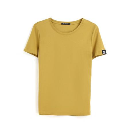Bellemere New York  Grand T-Shirt aus Baumwolle mit Rundhalsausschnitt, 160 g 