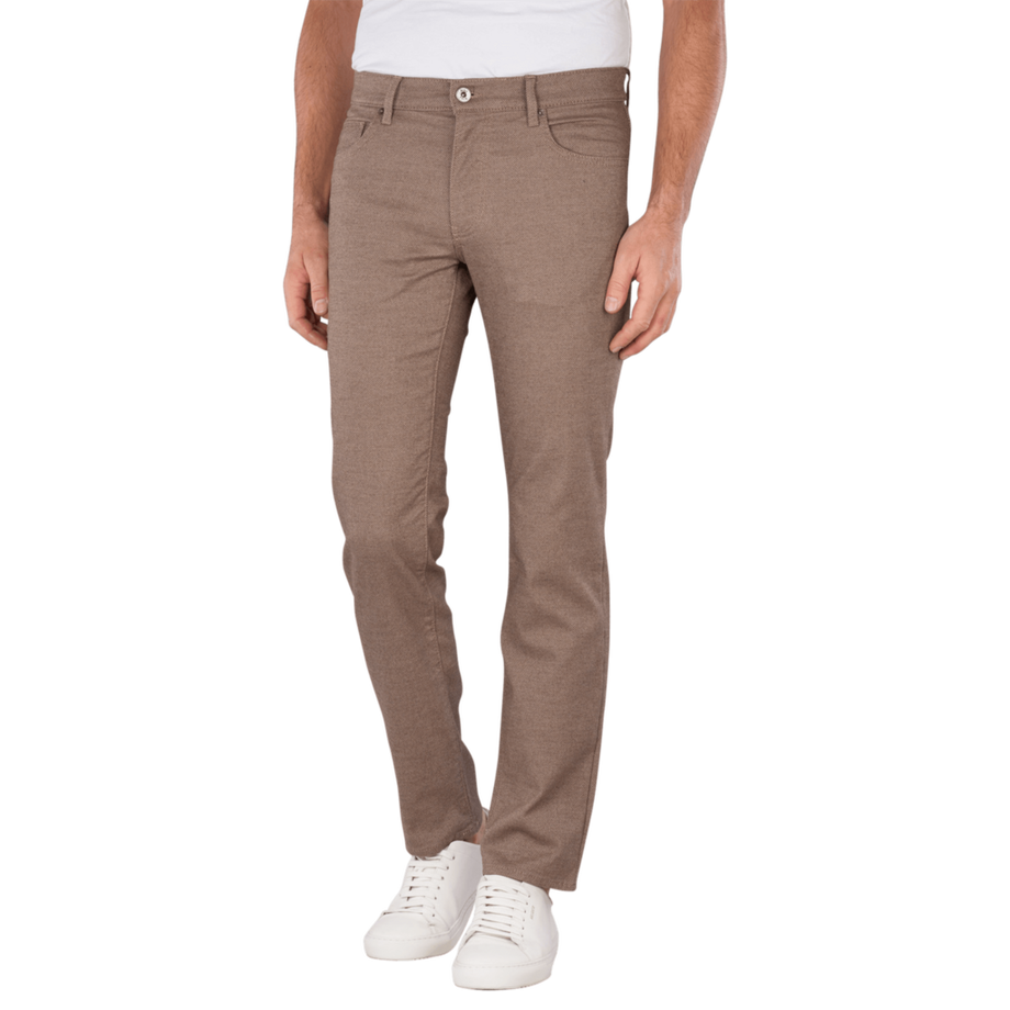 BRAX Cadiz 5-Pocket Pants Straight Fit Wool Look  