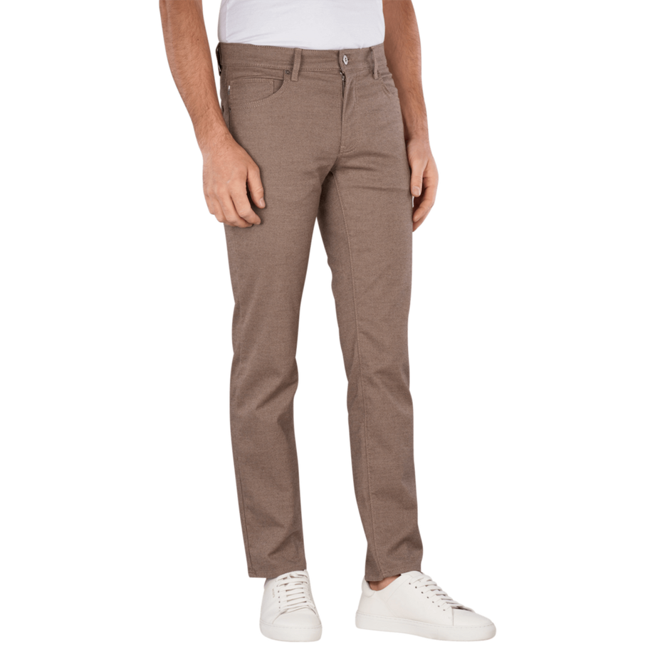 Cadiz 5-Pocket Pants Straight Fit Wool Look