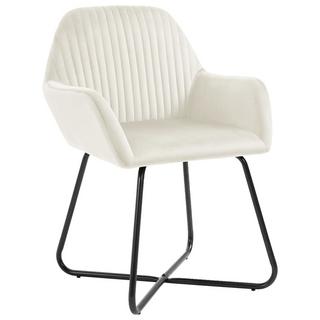 VidaXL Chaise de salle à manger tissu  