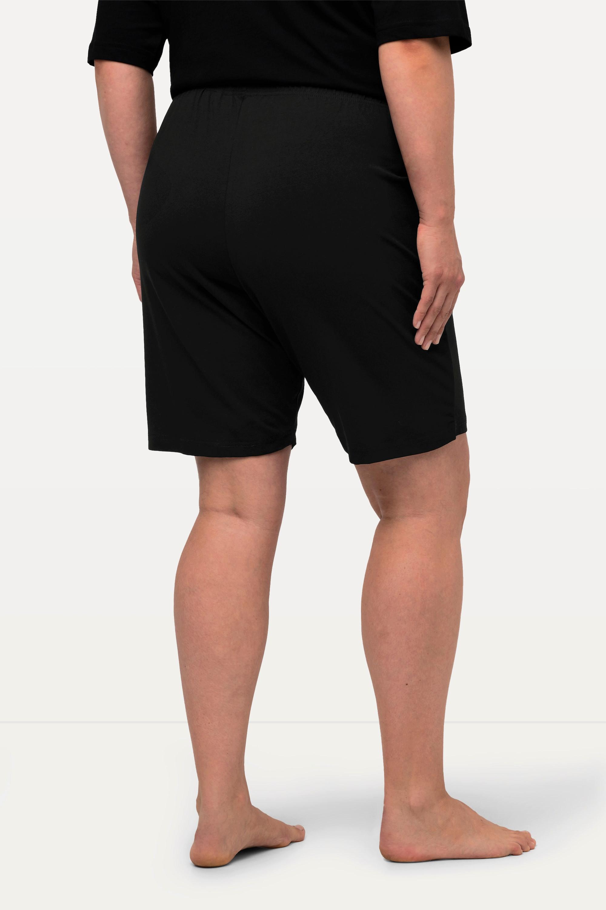 Ulla Popken Jerseyshorts Taschen Elastikbund  