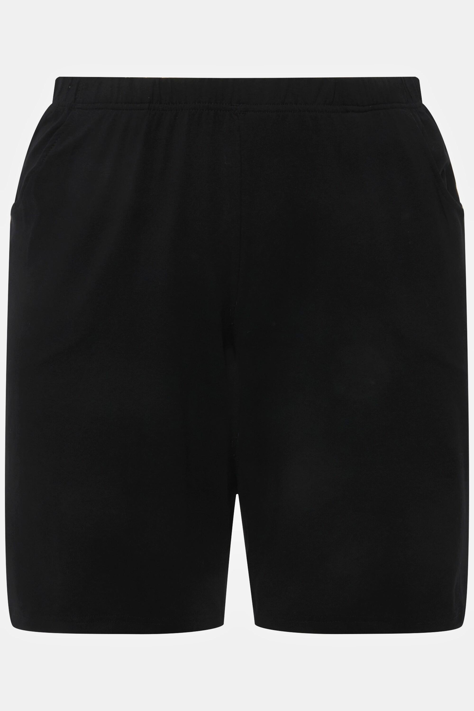 Ulla Popken Jerseyshorts Taschen Elastikbund  