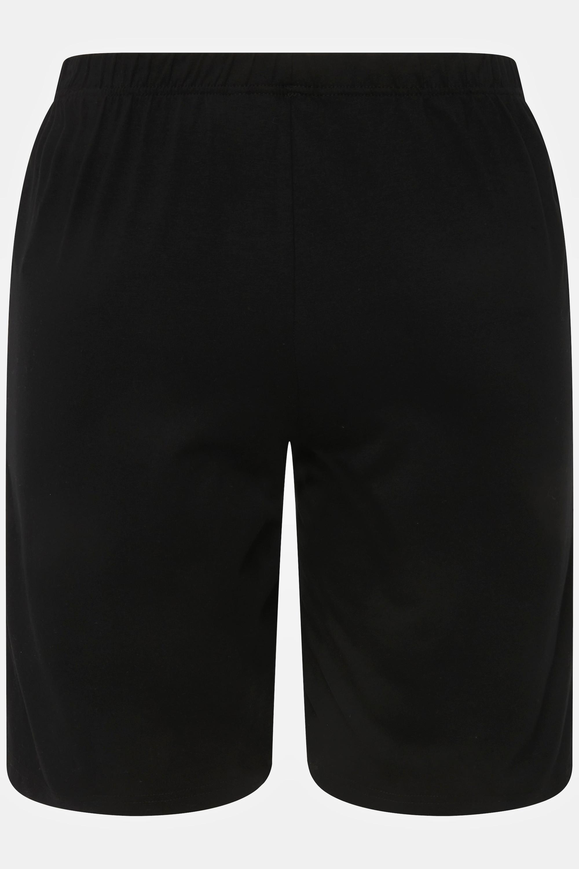 Ulla Popken Jerseyshorts Taschen Elastikbund  