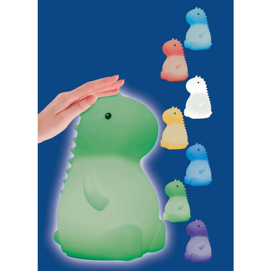 STARLYF CUSHY LIGHT SET DINO + DOG - Ensemble de 2 pièces veilleuse et éclairage d'ambiance (chien et dinosaure)  