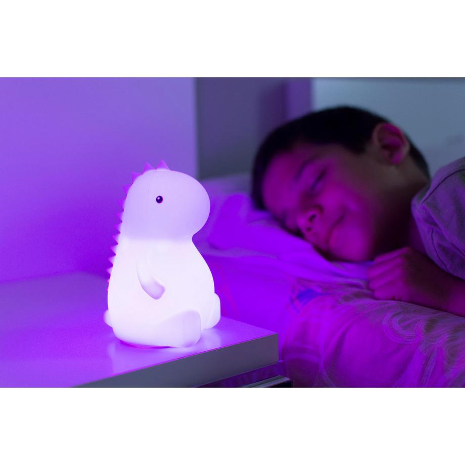 STARLYF CUSHY LIGHT SET DINO + DOG - Ensemble de 2 pièces veilleuse et éclairage d'ambiance (chien et dinosaure)  