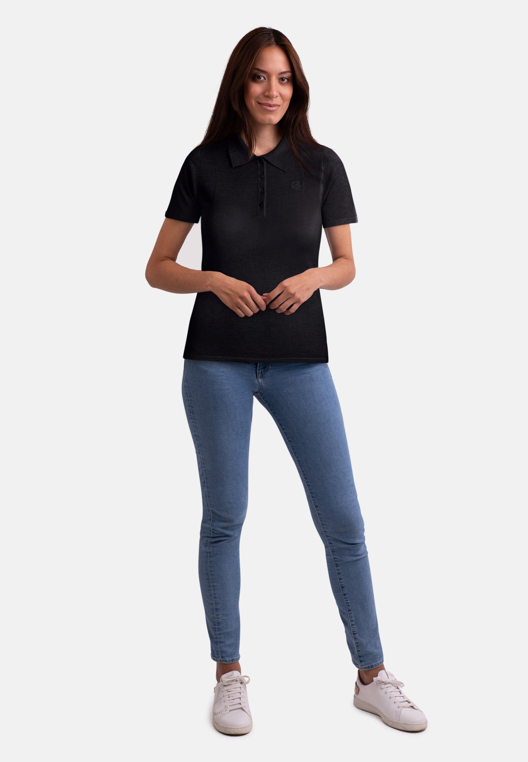 CASH-MERE.CH Polo Cashmere Maniche Corte  
