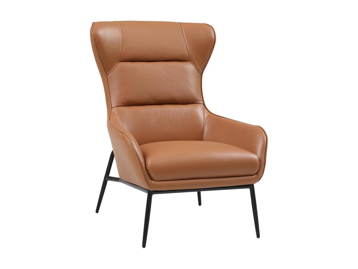 Vente-unique Sessel aus camelfarbenem Büffelleder - DINNIA  