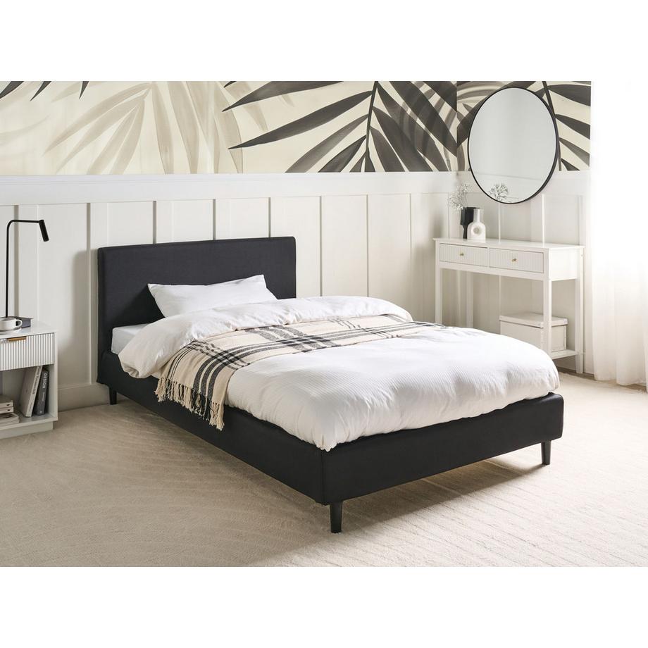 Beliani Letto en Tessuto  FITOU  