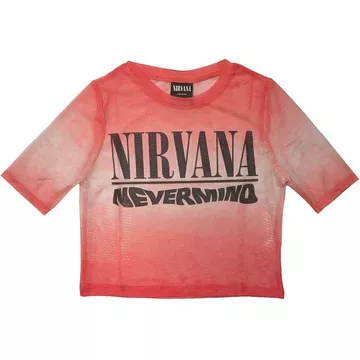 Nevermind Kurzes Top Logo