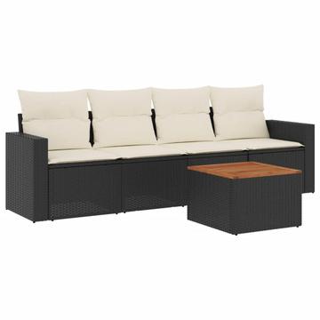 Garten sofagarnitur poly-rattan