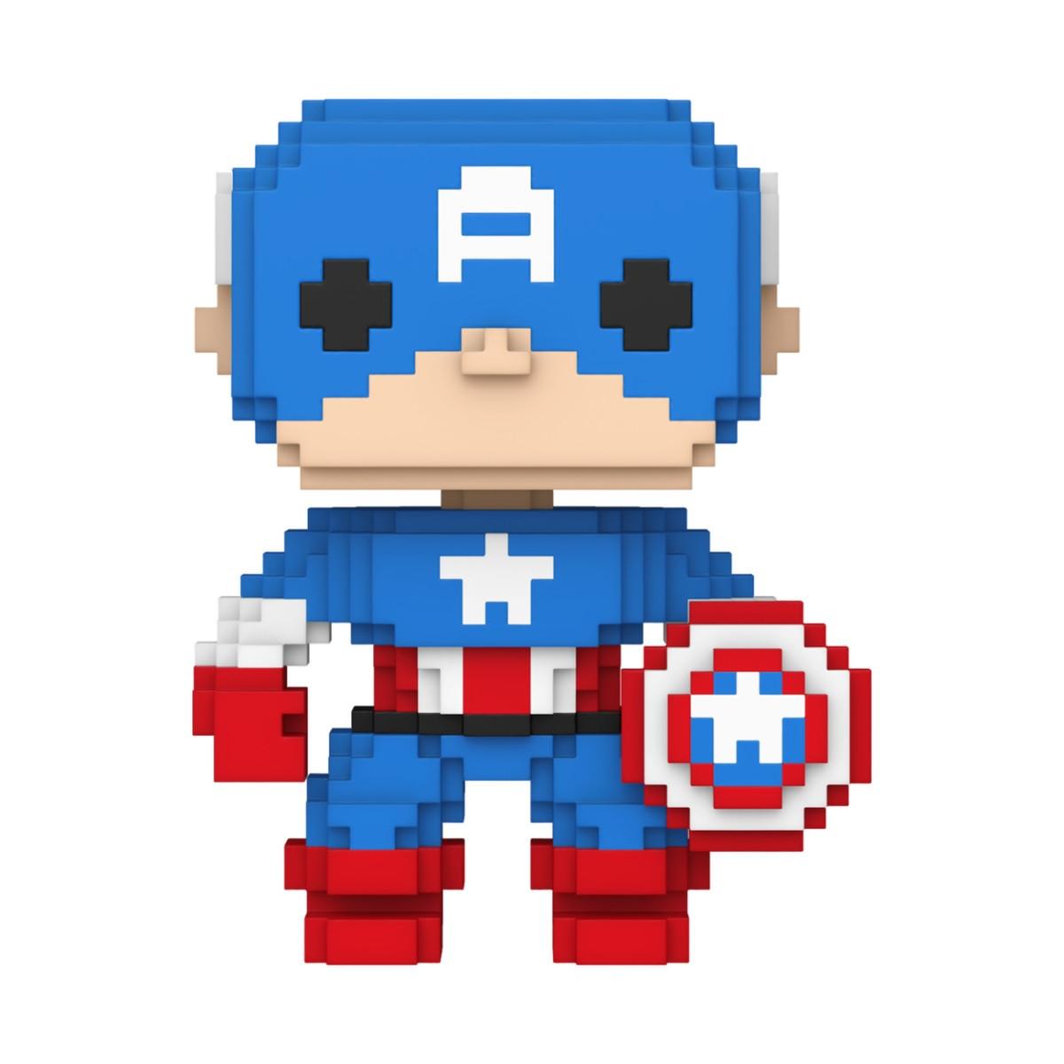 Funko  Funko POP! Marvel 8 Bit: Captain America (1426) EXM 