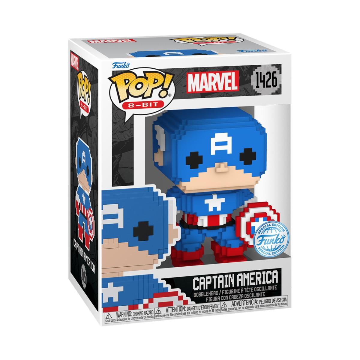 Funko  Funko POP! Marvel 8 Bit: Captain America (1426) EXM 